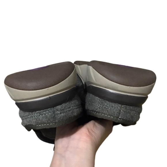 Bionica Wool Slip On Mules Slippers Clogs Comfort shoes Grey 7M, New - Picture 7 of 9